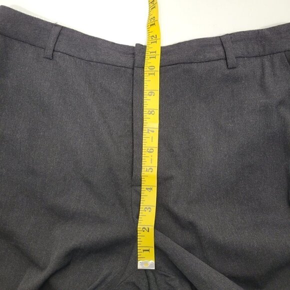 Lauren Ralph Lauren Women's 96% Wool Grey High-Rise Straight Leg Pants Sz 14 - Picture 11 of 11